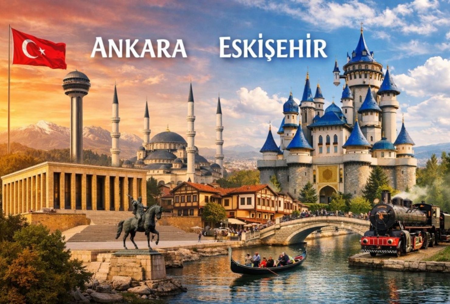 Konaklamalı Ankara-Eskişehir Turu